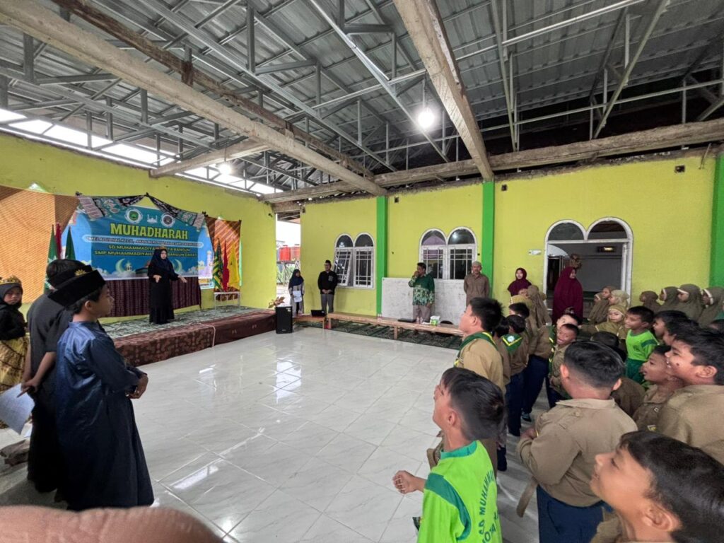 dokumentasi kegiatan muhadharah AUM dan PCM Kota Bangun